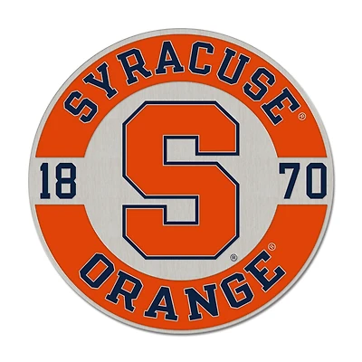 Pin ronde de collection WinCraft Syracuse Orange