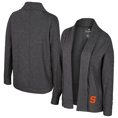 Cardigan Colosseum Anthracite Syracuse Orange Dash pour femme