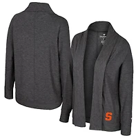 Cardigan Colosseum Anthracite Syracuse Orange Dash pour femme