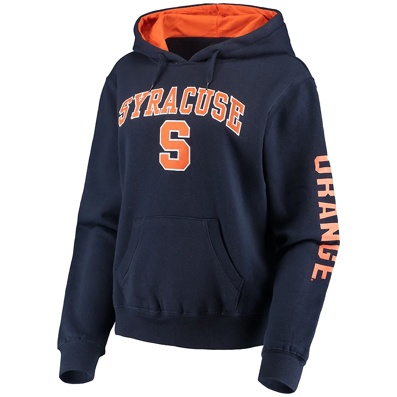 Sweat à capuche Colosseum Navy Syracuse Orange Loud and Proud pour femme