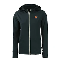 Women's Cutter & Buck  Navy Syracuse Orange Vault Daybreak Eco Recycled Full-Zip Hoodie