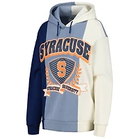 Sweat à capuche Gameday Couture Navy Syracuse Orange Hall of Fame pour femme