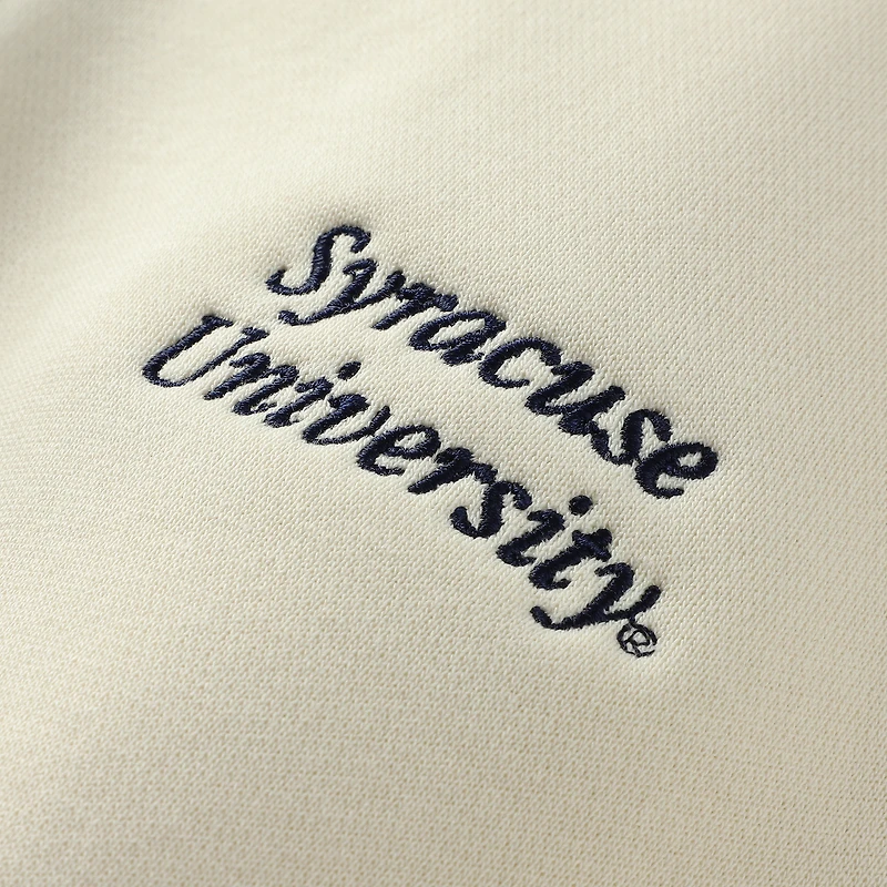 Women's Nike Natural Syracuse Orange Phoenix Fleece Half-Zip Sweatshirt