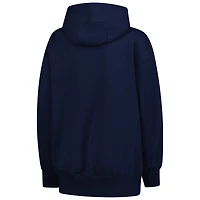 Women's Nike Navy Syracuse Orange Oversized Phoenix Fleece Pullover Hoodie