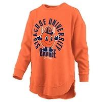 Women's Pressbox  Orange Syracuse Blitz Long Sleeve T-Shirt