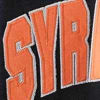 Women's Stadium Athletic Navy Syracuse Orange Arched Name Full-Zip Hoodie
