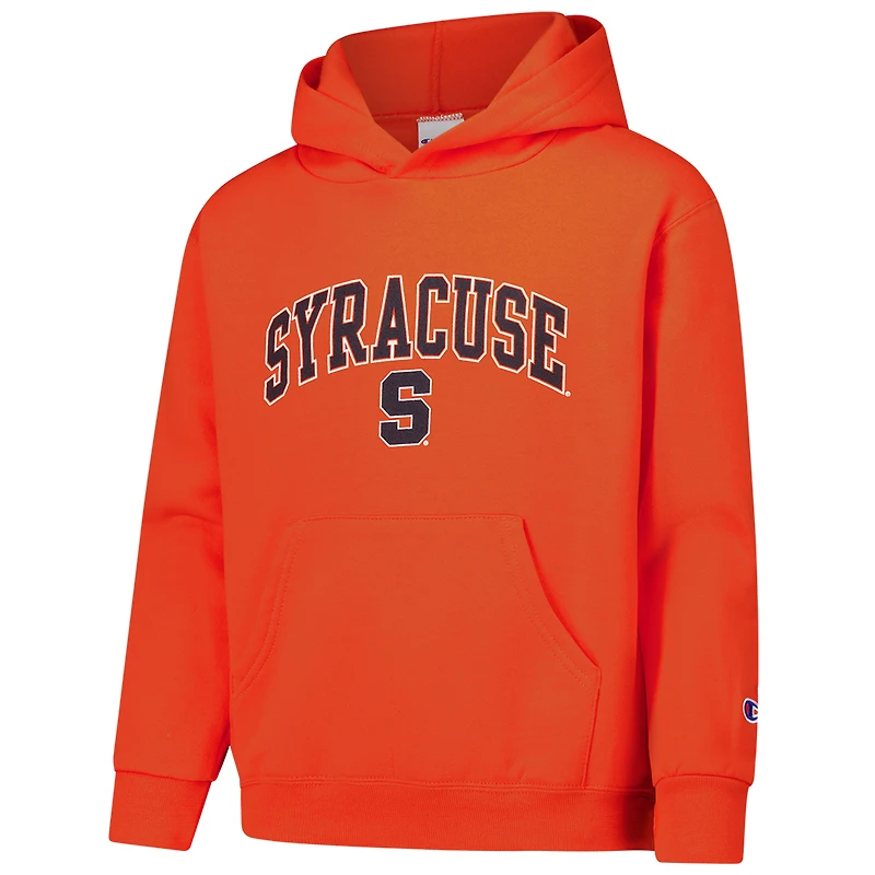 Youth Champion Orange Syracuse Campus Pullover Hoodie