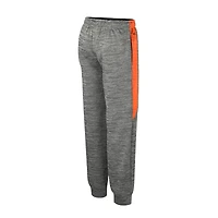 Pantalon polaire orange Syracuse gris chiné Colosseum pour jeunes