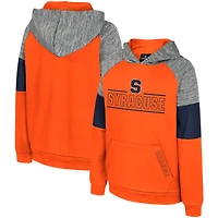 Sweat à capuche Raglan Live Hardcore pour jeunes Colosseum Orange Syracuse