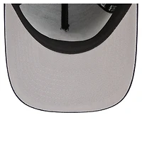 Casquette ajustable New Era 9FORTY A-Frame bleu marine et orange Syracuse pour jeunes