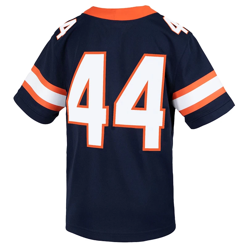 Maillot de football intouchable Nike #44 bleu marine Syracuse orange pour enfant