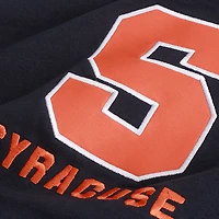 Chandail à capuchon gros logo orange Syracuse bleu marine Stadium Athletic pour jeune