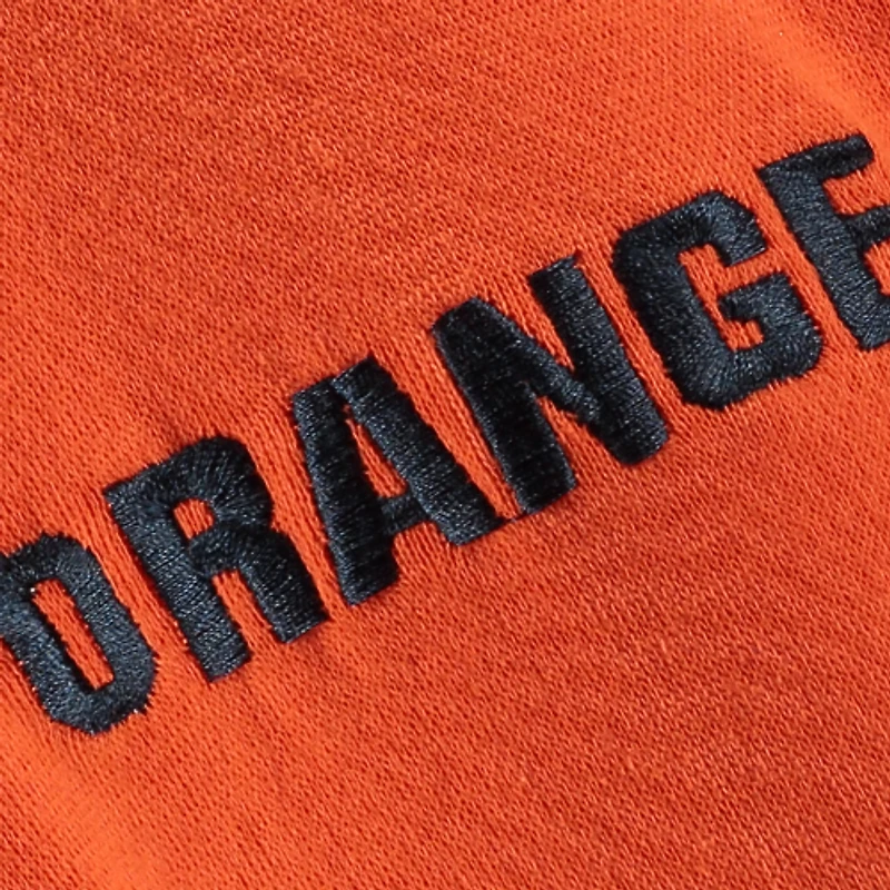 Youth Stadium Athletic Orange Syracuse Big Logo Pullover Hoodie