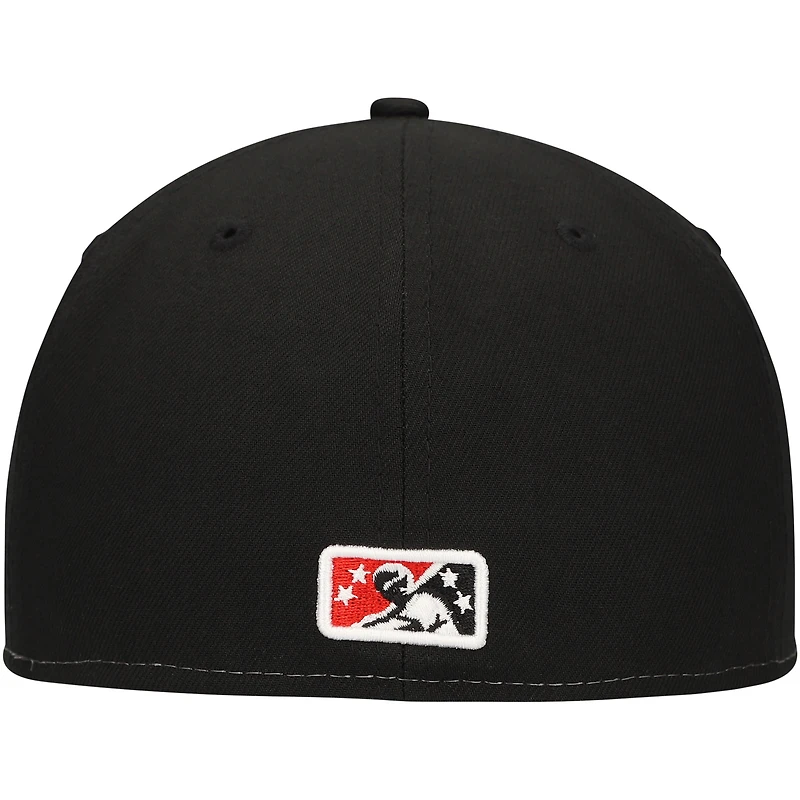 Men's New Era White Familia De Tacoma Copa La Diversion 59FIFTY Fitted Hat