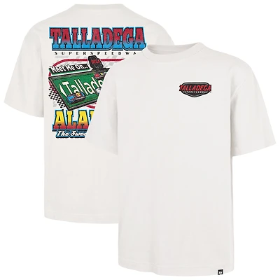 T-shirt homme '47 White Talladega Superspeedway Backer