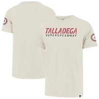 Men's '47 White Talladega Superspeedway x Alabama Franklin T-Shirt