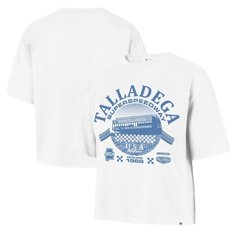 Women's '47 White Talladega Superspeedway Reed City T-Shirt