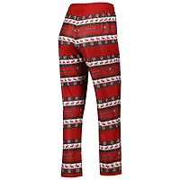 FOCO Red Tampa Bay Buccaneers Wordmark Ugly Pyjama pour femme