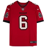 Baker Mayfield Tampa Bay Buccaneers Autographed Red Nike Limited Jersey