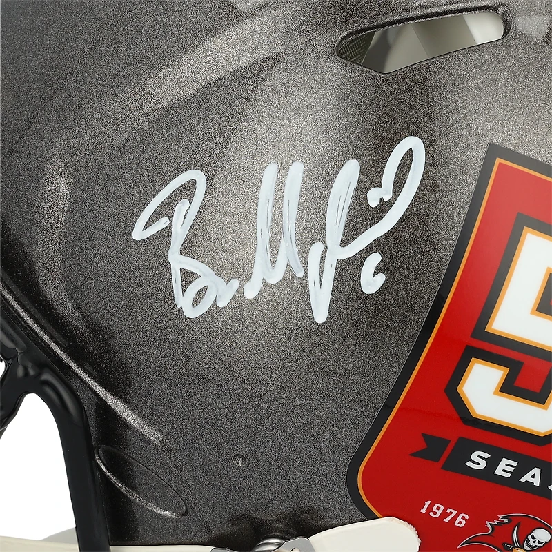 Baker Mayfield Tampa Bay Buccaneers Autographed Riddell 50th Season Speed Authentic Helmet