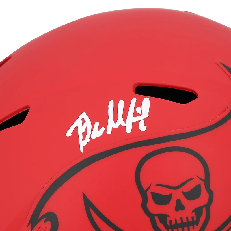 Réplique du casque Riddell Rave Speed ​​autographié par Baker Mayfield des Tampa Bay Buccaneers