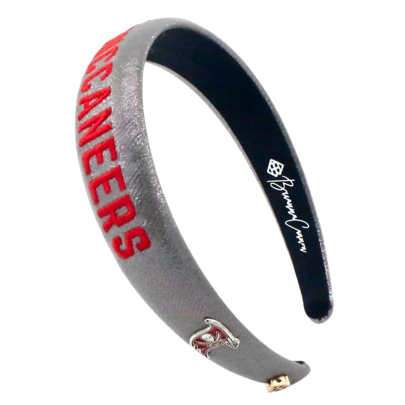 Brianna Cannon Tampa Bay Buccaneers Thin Embroidered Headband