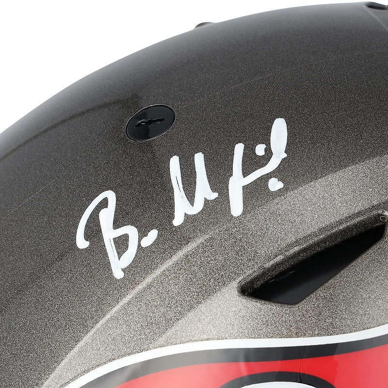 Bucky Irving, Mike Evans & Baker Mayfield Tampa Bay Buccaneers Autographed Riddell Speed Flex Authentic Helmet