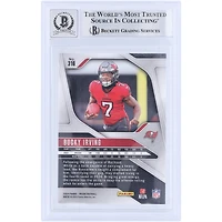 Bucky Irving Tampa Bay Buccaneers Autographed 2024 Panini Prizm #316 Beckett Fanatics Witnessed Authenticated 9/10 Rookie Card