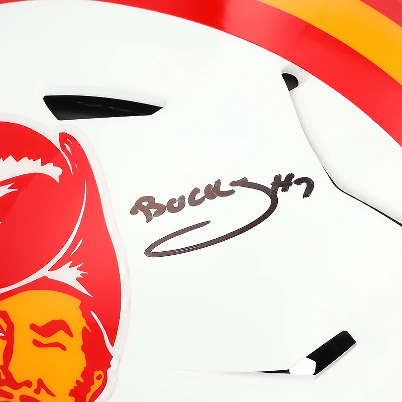 Bucky Irving Tampa Bay Buccaneers Autographed Riddell 1976-1996 Throwback Speed Flex Authentic Helmet