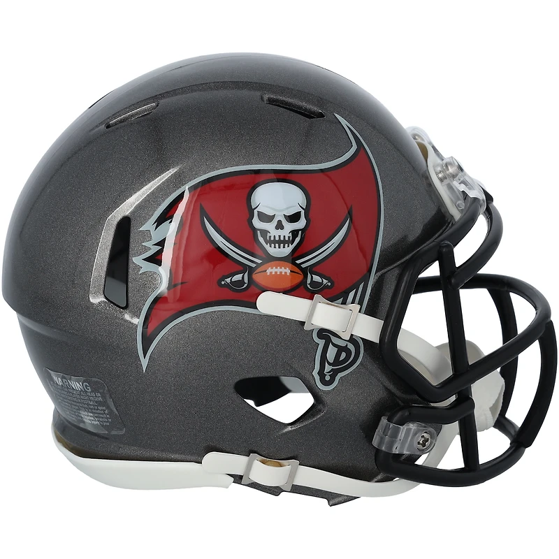 Bucky Irving Tampa Bay Buccaneers Autographed Riddell 50th Season Speed Mini Helmet  