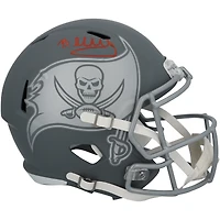 Réplique du casque Riddell Slate Speed autographié par Bucky Irving des Tampa Bay Buccaneers