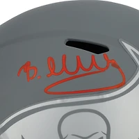 Réplique du casque Riddell Slate Speed autographié par Bucky Irving des Tampa Bay Buccaneers