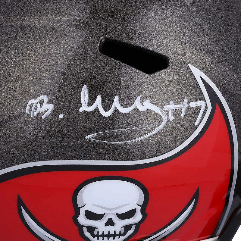 Bucky Irving Tampa Bay Buccaneers Autographed Riddell Speed Replica Helmet
