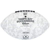 Bucky Irving Tampa Bay Buccaneers Autographed Wilson 2024 Salute To Service Football