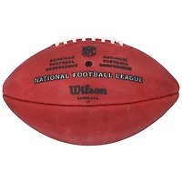 Ballon de football couleur dédicacé par Wilson Duke des Buccaneers de Tampa Bay, Bucky Irving