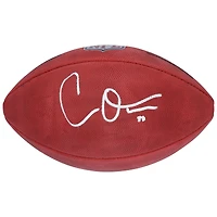 Ballon de football Duke en couleur autographié par Cade Otton des Tampa Bay Buccaneers