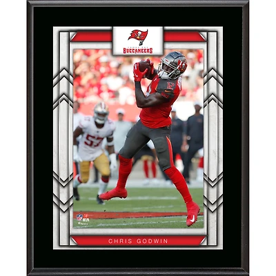 Chris Godwin Tampa Bay Buccaneers 10.5" x 13" Player Sublimated Plaque