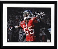 Derrick Brooks Tampa Bay Buccaneers Autographed 16" x 20" Celebration Spotlight Photograph