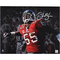 Derrick Brooks Tampa Bay Buccaneers Autographed 16" x 20" Celebration Spotlight Photograph