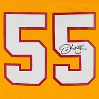 Maillot réplique orange Mitchell & Ness 1995 autographié par Derrick Brooks des Buccaneers de Tampa Bay