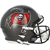 V106832 Casque Riddell authentique rétro Speed, autographié par Derrick Brooks (Tampa Bay Buccaneers), modèle 1997-2013, avec inscription « HOF 14 ». Référence : Derrick Brooks AUT PRO HELMET 46042 AUTEQPHEL PHLTBR0663 #8