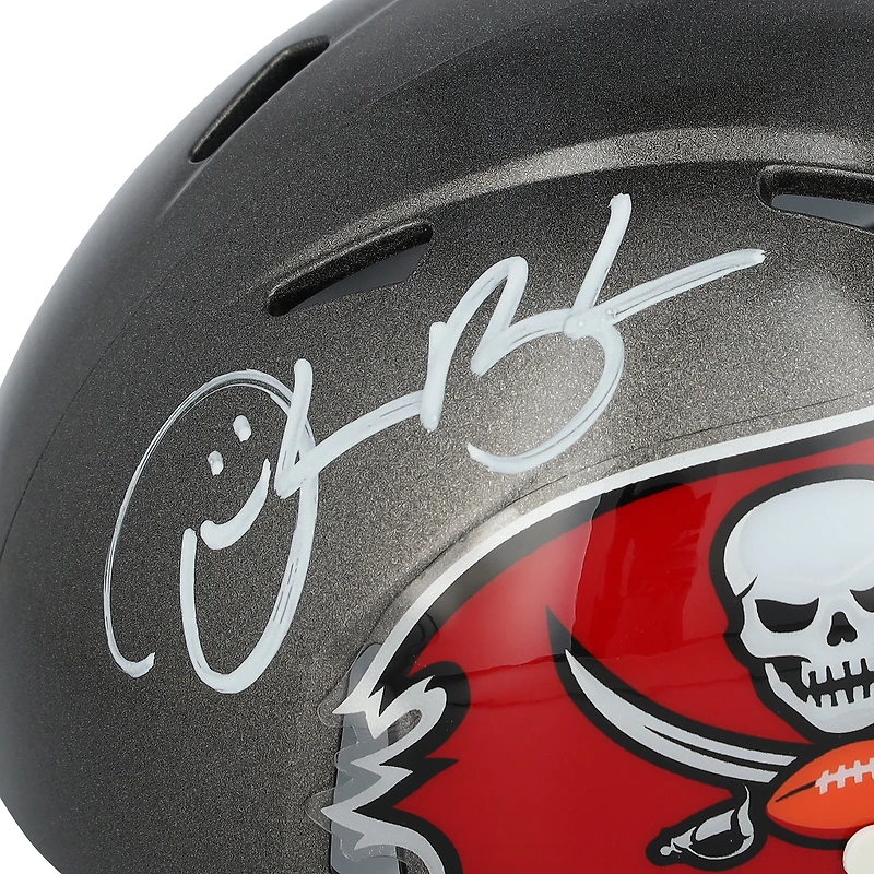 Derrick Brooks Tampa Bay Buccaneers Autographed Riddell Speed Mini Helmet