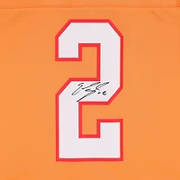 Emeka Egbuka Tampa Bay Buccaneers Autographed Orange Nike Vapor Fuse Limited Jersey