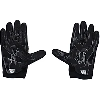 Emeka Egbuka Tampa Bay Buccaneers Autographed Player-Worn Black adidas Gloves from the 2025-26 NFL Season