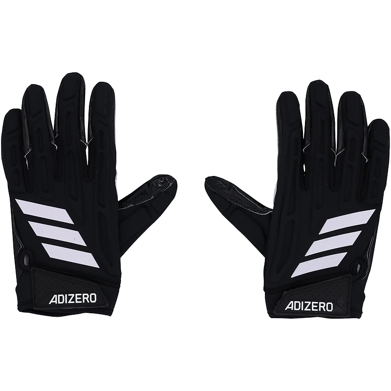 Emeka Egbuka Tampa Bay Buccaneers Autographed Player-Worn Black adidas Gloves from the 2025-26 NFL Season