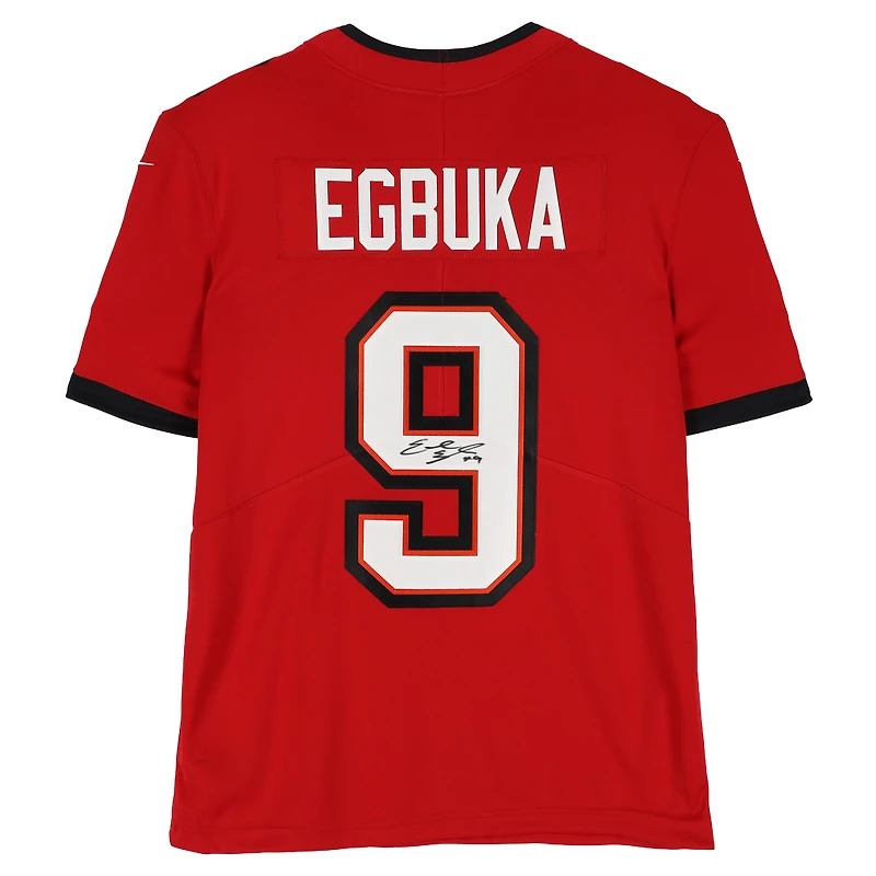 Emeka Egbuka Tampa Bay Buccaneers Autographed Nike Limited Jersey