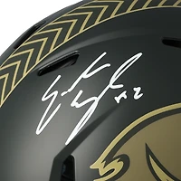 Emeka Egbuka Tampa Bay Buccaneers Autographed Riddell 2025 Salute To Service Speed Authentic Helmet with "Go Bucs" Inscription
