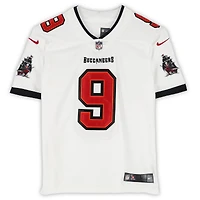 Emeka Egbuka Tampa Bay Buccaneers Autographed White Nike Limited Jersey