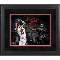 Emeka Egbuka Tampa Bay Buccaneers Facsimile Signature Framed 11" x 14" Spotlight Photograph