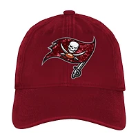 Casquette ajustable rouge Tampa Bay Buccaneers Gridiron pour jeunes filles Outerstuff
